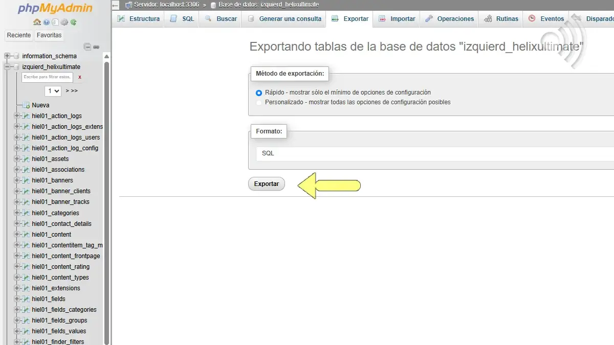 Click Exportar Click Exportar