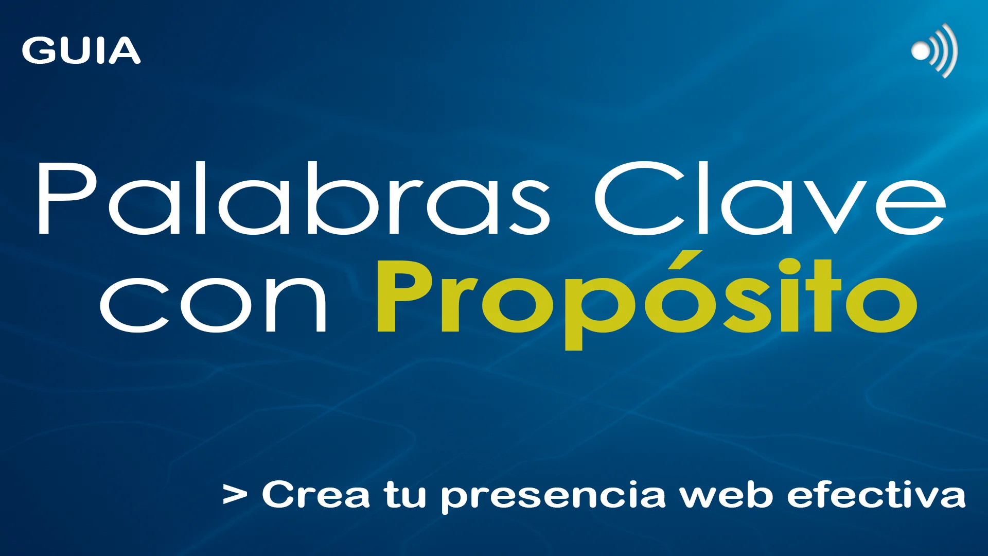 Palabras Clave con Propósito: cómo elegir dominio y estructurar tu contenido Palabras Clave con Propósito: cómo elegir dominio y estructurar tu contenido